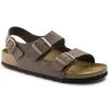 Birkenstock Milano Birko-Flor Nubuck -Sandal Style Shop 634503