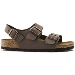 Birkenstock Milano Birko-Flor Nubuck -Sandal Style Shop 634503 side