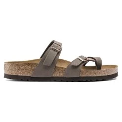 Birkenstock Mayari Birko-Flor Nubuck 35 Birkenstock Mayari Birko-Flor Nubuck -Sandal Style Shop 71063 side