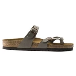 Birkenstock Mayari Birko-Flor Nubuck 20 Birkenstock Mayari Birko-Flor Nubuck -Sandal Style Shop 71071 side