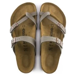 Birkenstock Mayari Birko-Flor Nubuck 18 Birkenstock Mayari Birko-Flor Nubuck -Sandal Style Shop 71071 top