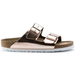Birkenstock Arizona Natural Leather -Sandal Style Shop 952093 side