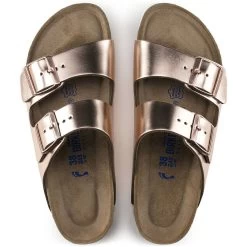 Birkenstock Arizona Natural Leather -Sandal Style Shop 952093 top