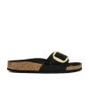 Birkenstock Madrid High Shine Big Buckle Sandal High Shine Black -Sandal Style Shop BIRR WZ109 V1