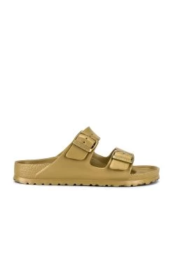Birkenstock Arizona EVA Sandal Metallic Gold