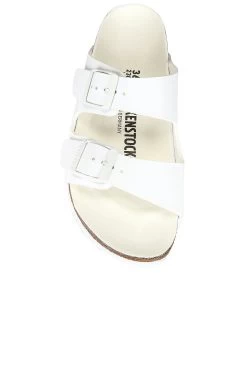 Birkenstock Arizona Sandal White -Sandal Style Shop BIRR WZ117 V4