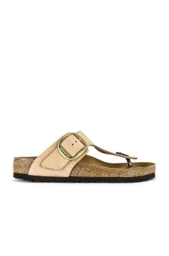 Birkenstock Gizeh Big Buckle Sandal Sandcastle Nubuck