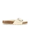 Birkenstock Madrid Big Buckle Sandal High Shine Butter Leather