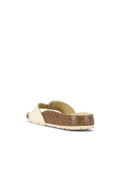 Birkenstock Madrid Big Buckle Sandal High Shine Butter Leather -Sandal Style Shop BIRR WZ133 V3