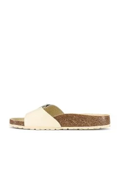 Birkenstock Madrid Big Buckle Sandal High Shine Butter Leather -Sandal Style Shop BIRR WZ133 V5