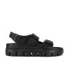 Birkenstock Milano Exquisite Chunky Sandal Black Leather -Sandal Style Shop BIRR WZ135 V1