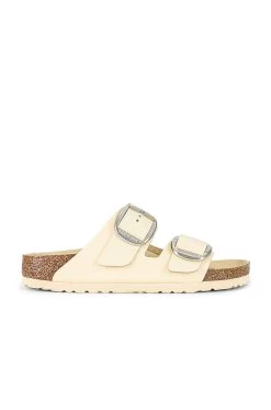 Birkenstock Arizona Big Buckle Sandal High Shine Butter Leather