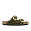 Birkenstock Arizona Big Buckle Sandal Green Olive Oiled Leather