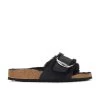 Birkenstock Madrid Big Buckle Shearling Sandal Black 1 Birkenstock Madrid Big Buckle Shearling Sandal Black -Sandal Style Shop BIRR WZ146 V1