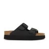 Birkenstock Arizona Faux Leather Platform Sandal Black -Sandal Style Shop BIRR WZ160 V1