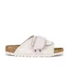 Birkenstock Kyoto Sandal Antique White Suede -Sandal Style Shop BIRR WZ164 V1