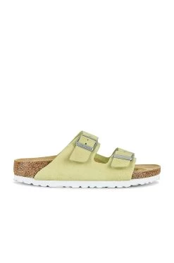 Birkenstock Arizona Sandal Shimmering Popcorn Suede