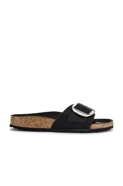 Birkenstock Madrid Big Buckle Sandal Black