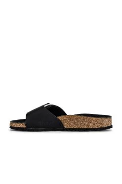 Birkenstock Madrid Big Buckle Sandal Black -Sandal Style Shop BIRR WZ24 V5