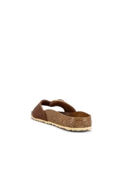 Birkenstock Madrid Big Buckle Sandal Cognac -Sandal Style Shop BIRR WZ25 V3