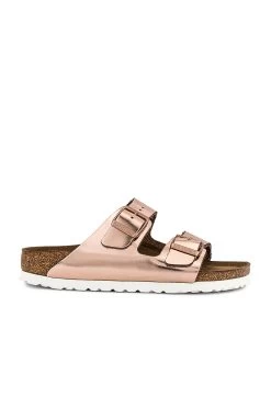 Birkenstock Arizona Soft Footbed Sandal Metallic Copper