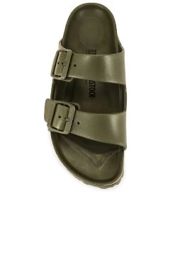 Birkenstock Arizona Eva Sandal Khaki -Sandal Style Shop BIRR WZ37 V4