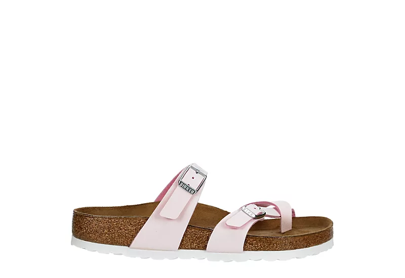 Birkenstock Womens Mayari Footbed Sandal - Pale Pink 4 Birkenstock Womens Mayari Footbed Sandal - Pale Pink - Image 2