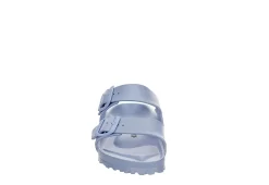 Birkenstock Womens Arizona Essentials Slide Sandal - Pale Blue -Sandal Style Shop US 01 202089 02