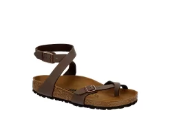Birkenstock Womens Yara Footbed Sandal - Brown