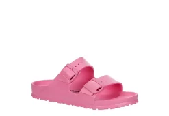 Birkenstock Womens Arizona Essentials Slide Sandal - Pink