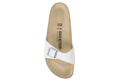 Birkenstock Womens Madrid Footbed Sandal - White -Sandal Style Shop US 01 203371 05