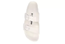 Birkenstock Womens Arizona Essentials Slide Sandal - White -Sandal Style Shop US 01 210760 05